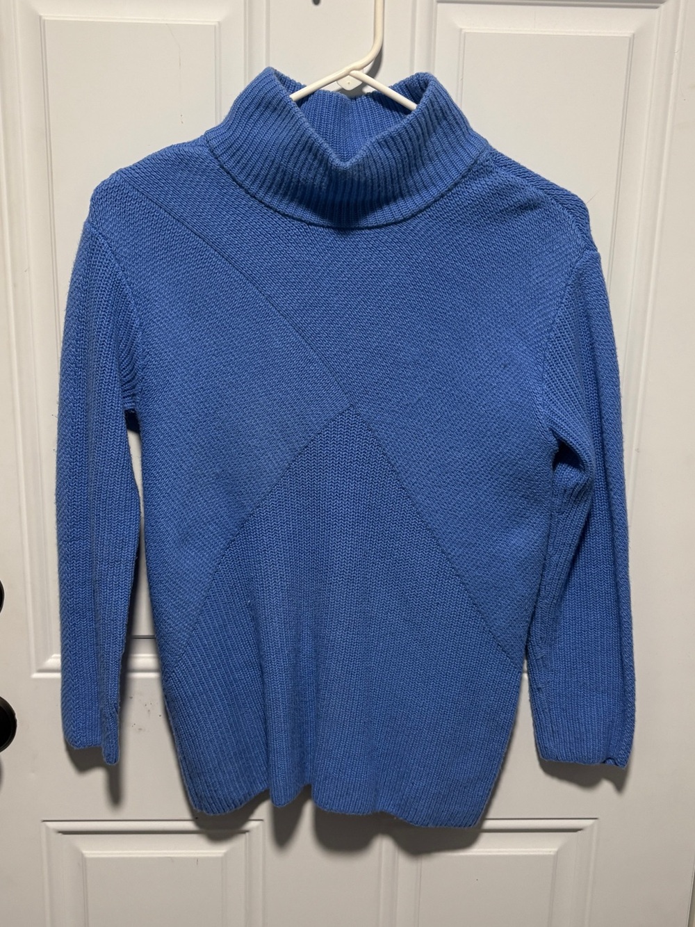 Talbots Cornflower Blue Turtleneck Sweater